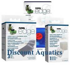 Fluval Edge Filter Media Set Biomax Foam- Clean and Clear Carbon & Algae Sachet 