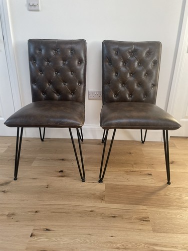 Studded back chair - chair, with