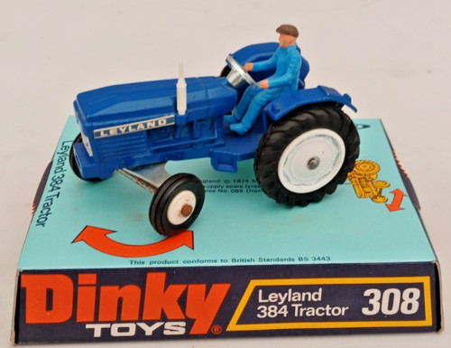 Dinky leyland 384 - tractor, no