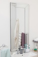 Large Mirror Bathroom Venetian Big Bevelled Wall 1Ft8 X 3Ft11 50cm X 120cm