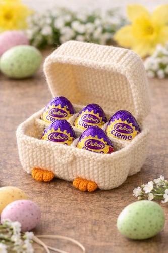 Easter creme egg carton - easter, holder