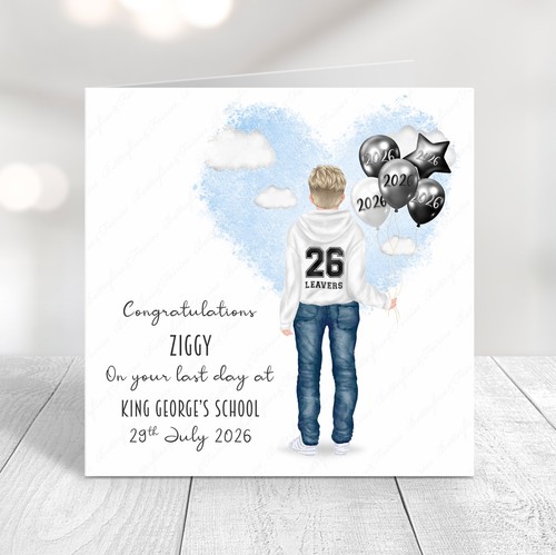 Personalised school leaver - personalised,