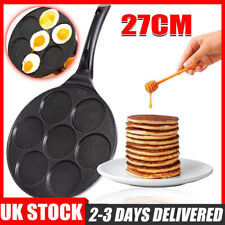 7-Hole Fried Egg Pancake Burger Frying Pan Non-Stick Breakfast Egg Maker Cook