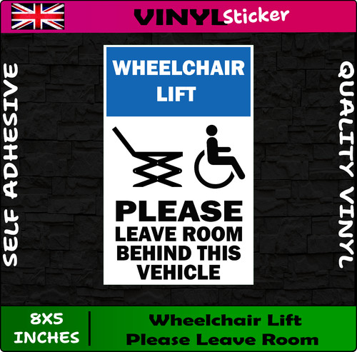 Wheelchair lift please - lift,