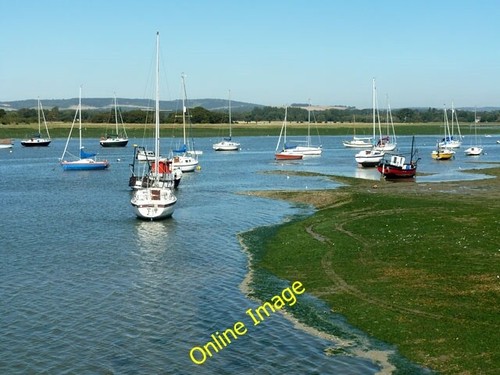Photo 6x4 boats off dell - 6x4,