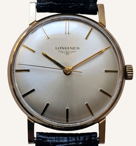 Vintage longines solid gold - vintage, 9k
