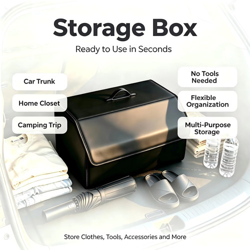 Car boot organiser collapsible - car,