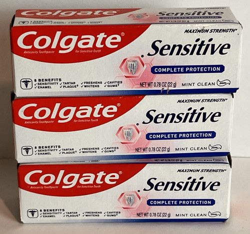 Lot colgate sensitive - lot, 3x
