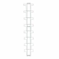 Wall Panel Rack for C5 Greeting Cards - 8 Portrait Pocket Shop White (J16P/W)