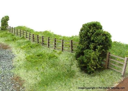 4ft post rail lineside fencing - post,