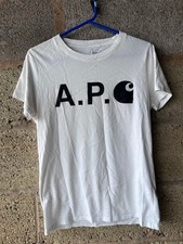 Carhartt x APC short Sleeved T-Shirt Tee White - S Small