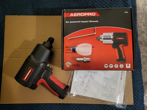 Aeropro air impact wrench - 3/4",