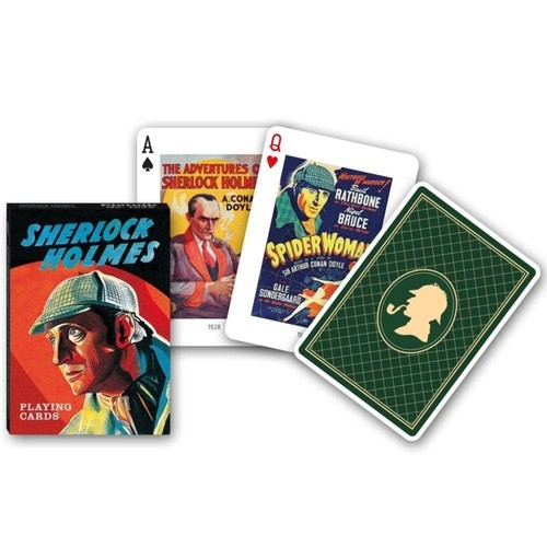 Sherlock holmes playing - holmes, cards