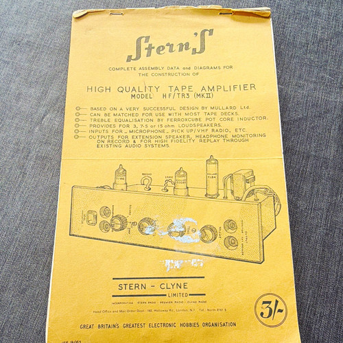Stern tr3 tape - hf/tr3, tube