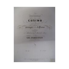 SCHUNKE Charles Saltarelle by Cosimo Piano 1838