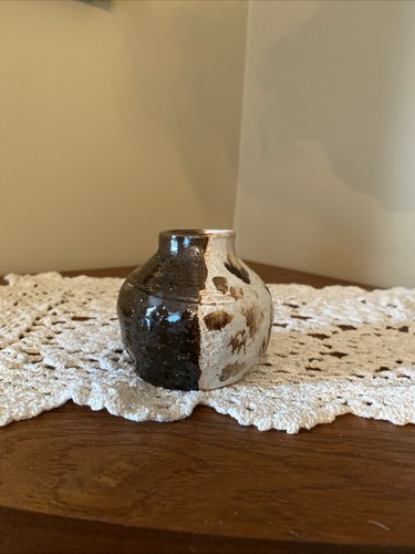 Small art pottery vase - art,