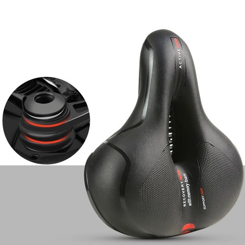 Wide comfort bike - wide, gel
