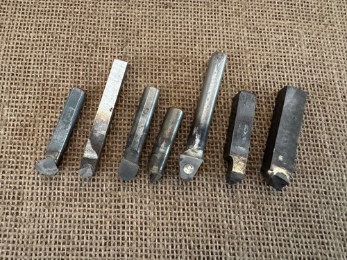 Pieces small brazed tip - pieces, of