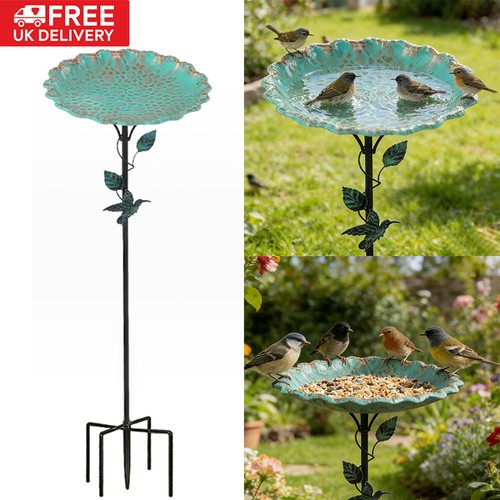 Outdoor garden bird bath - bird, bowl
