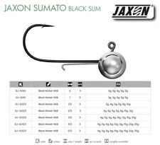 3 PCS JIG HEAD JAXON SUMATO BLACK SLIM FISHING HOOK WEIGHT SOFT LURE PIKE PERCH