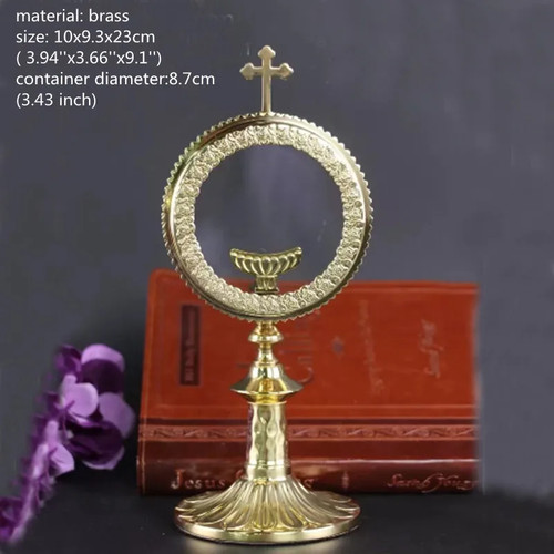 Reliquary christian monstrance - reliquary,