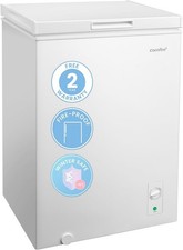 COMFEE' RCC100WH2UK(E) 99L Freestanding Chest Freezer
