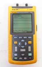 Fluke 123 Industrial ScopeMeter Oscilloscope/Multimeter/DMM/Scope Meter AS-IS
