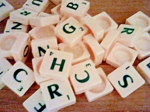 Scrabble original mattel spare - scrabble,
