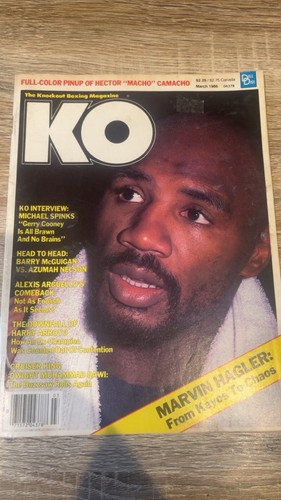 The knockout boxing magazine - the,