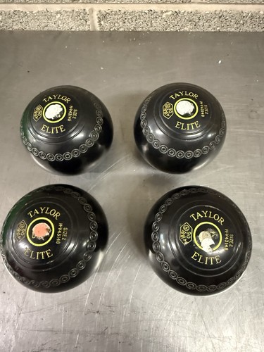 Taylor elite lawn bowls - elite, set