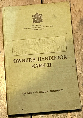 Vintage 1949 humber - vintage,