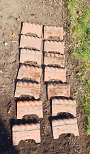 Garden terracotta edging tiles.  Made by Halls Dukinfield - price for 1 tile