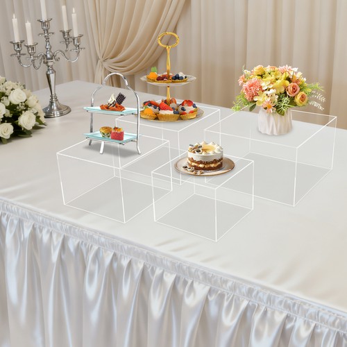 Pcs buffet stands clear - 4,