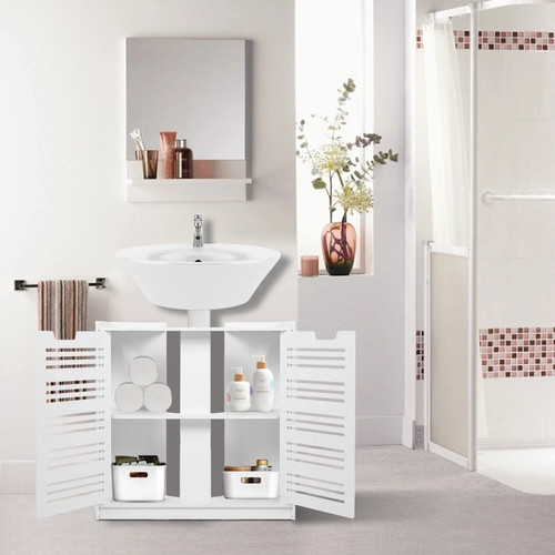 Bathroom sink cabinet under - bathroom,