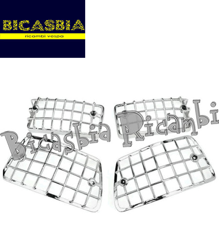 0271 chrome mudguard grilles - 0271,