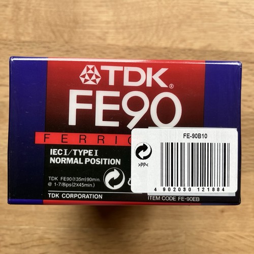 Pack tdk fe90 audio - of, x