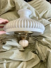 Victorian antique brass oil