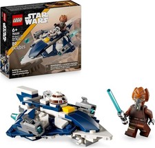 LEGO Star Wars Clone Wars Plo Koon’s Jedi Starfighter Gift Blue Lightsaber NEW