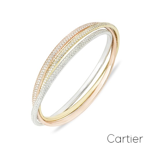 Cartier trinity tri colour - cartier, tri-colour
