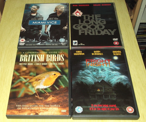 Job lot x dvds from - x,