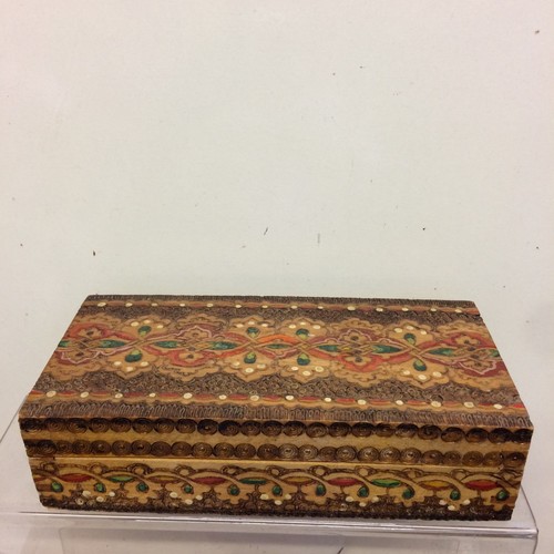 Vintage wooden box - box, with