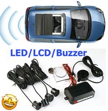 4x Black Parking Sensors Car