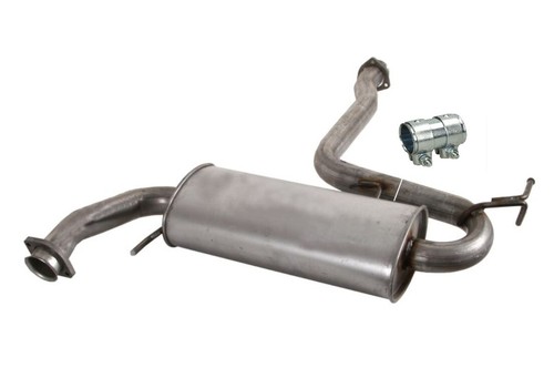 Center exhaust silencer - , for