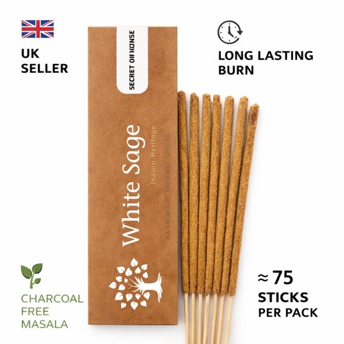 White sage incense sticks - white, 100g