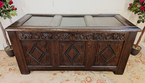 Period solid oak - three, panel