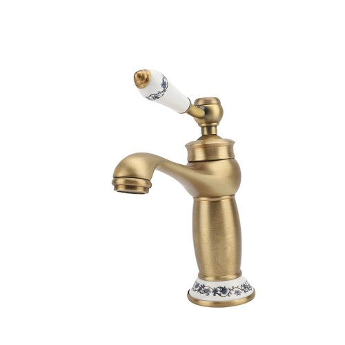 Vintage brass bathroom faucet - vintage,