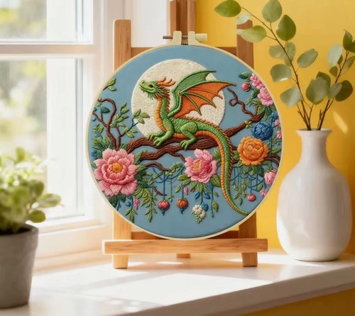 Embroidery kit the tree - -,