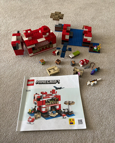 Lego minecraft the mooshroom - lego,