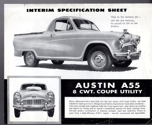 Austin a55 cambridge coupe - a55,