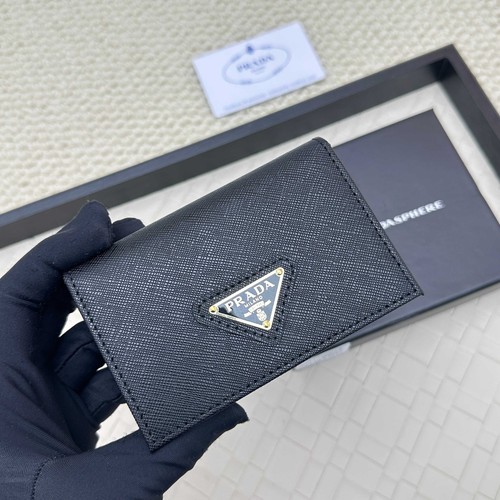 Prada saffiano canvas card - prada,